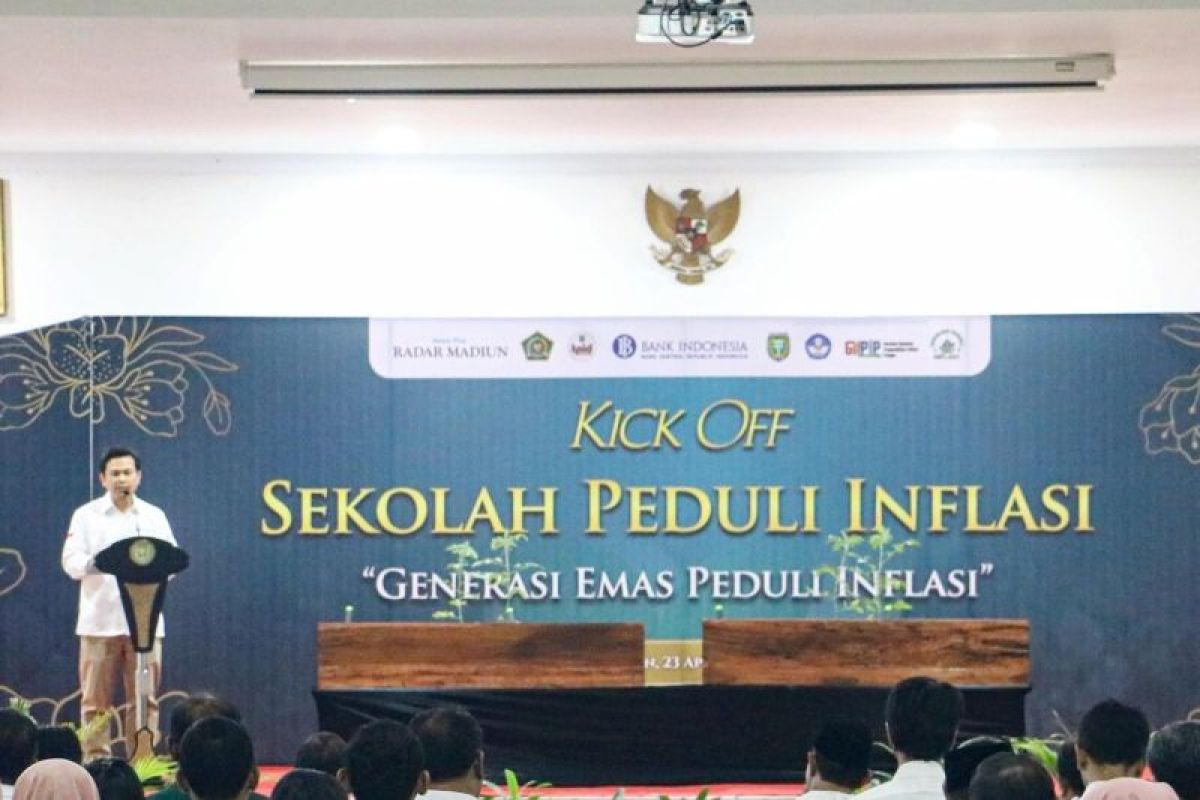 Pemkot Madiun dan BI Kediri luncurkanSekolah Peduli Inflasi