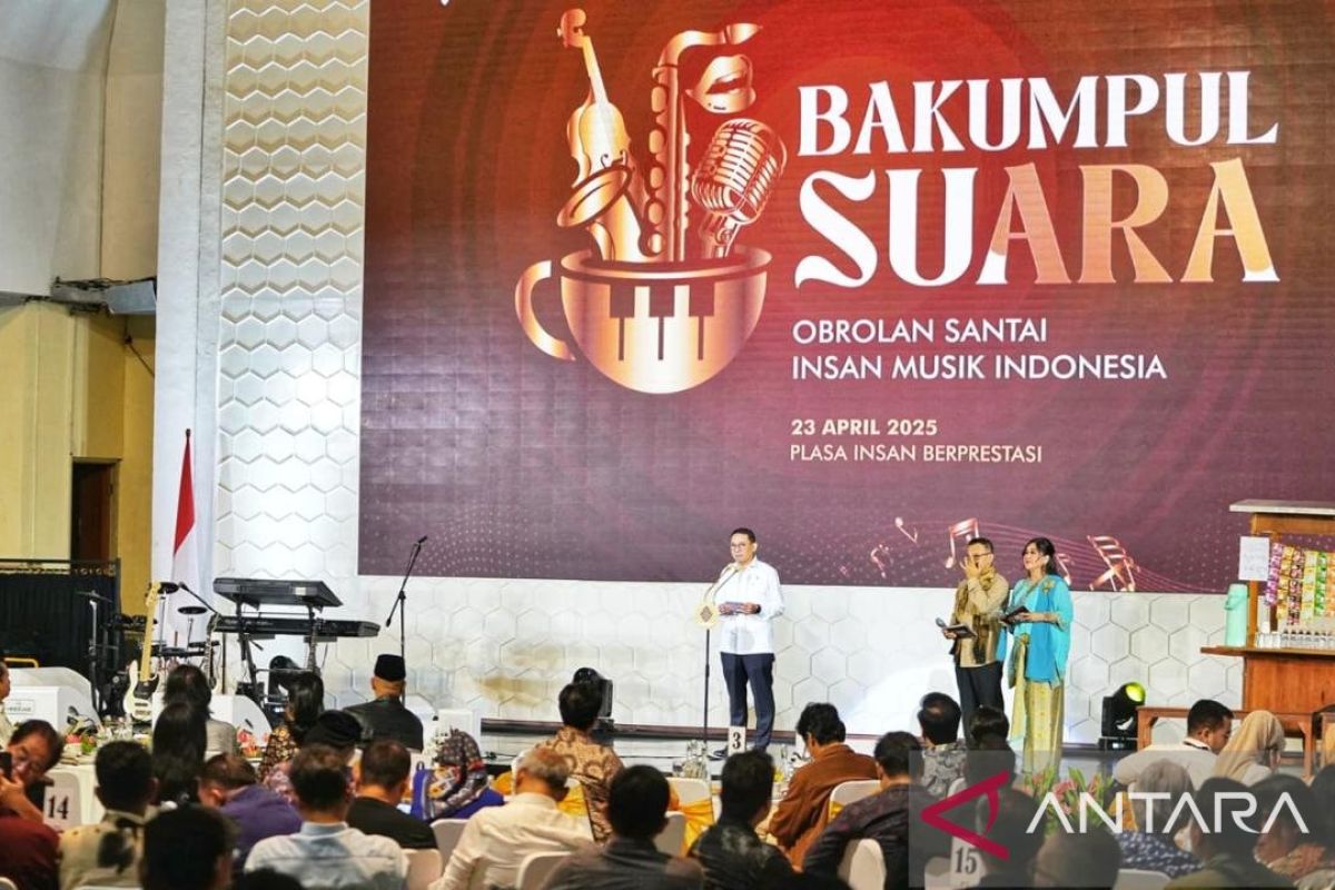 Menbud jelaskan dukungan pemerintah dalam pengembangan musik Indonesia