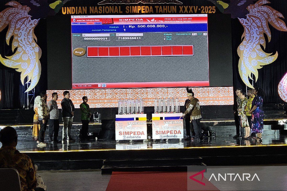 Bank Papua gelar penarikan Undian Simpeda XXXV apresiasi nasabah