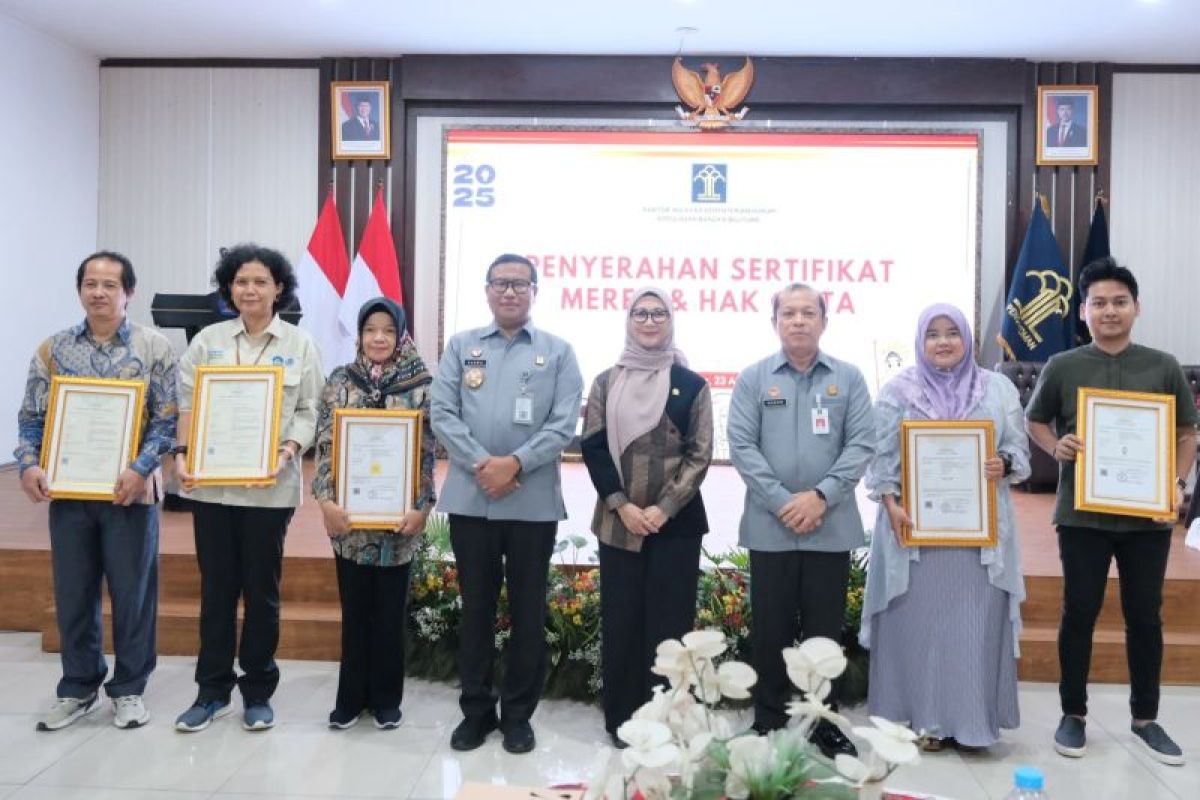 Kemenkum Babel terima 1.092 permohonan pendaftaran HAKI