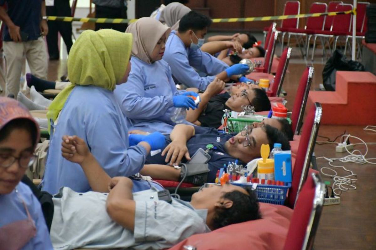 Berkah Syawal di Semen Padang: 316 Kantong Darah Terkumpul
