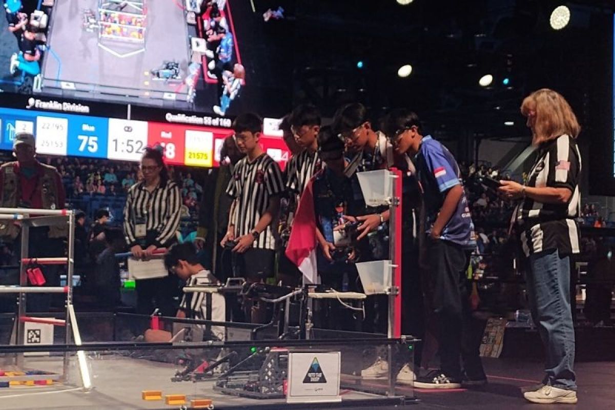Tim Robotik Madrasah Technonatura masuk 40 besar FTC di AS