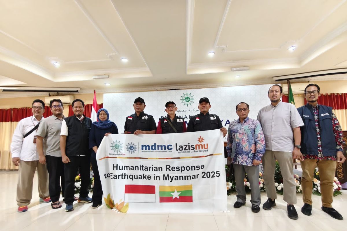 Muhammadiyah kirim tim kemanusiaan bantu transisi pascagempa Myanmar