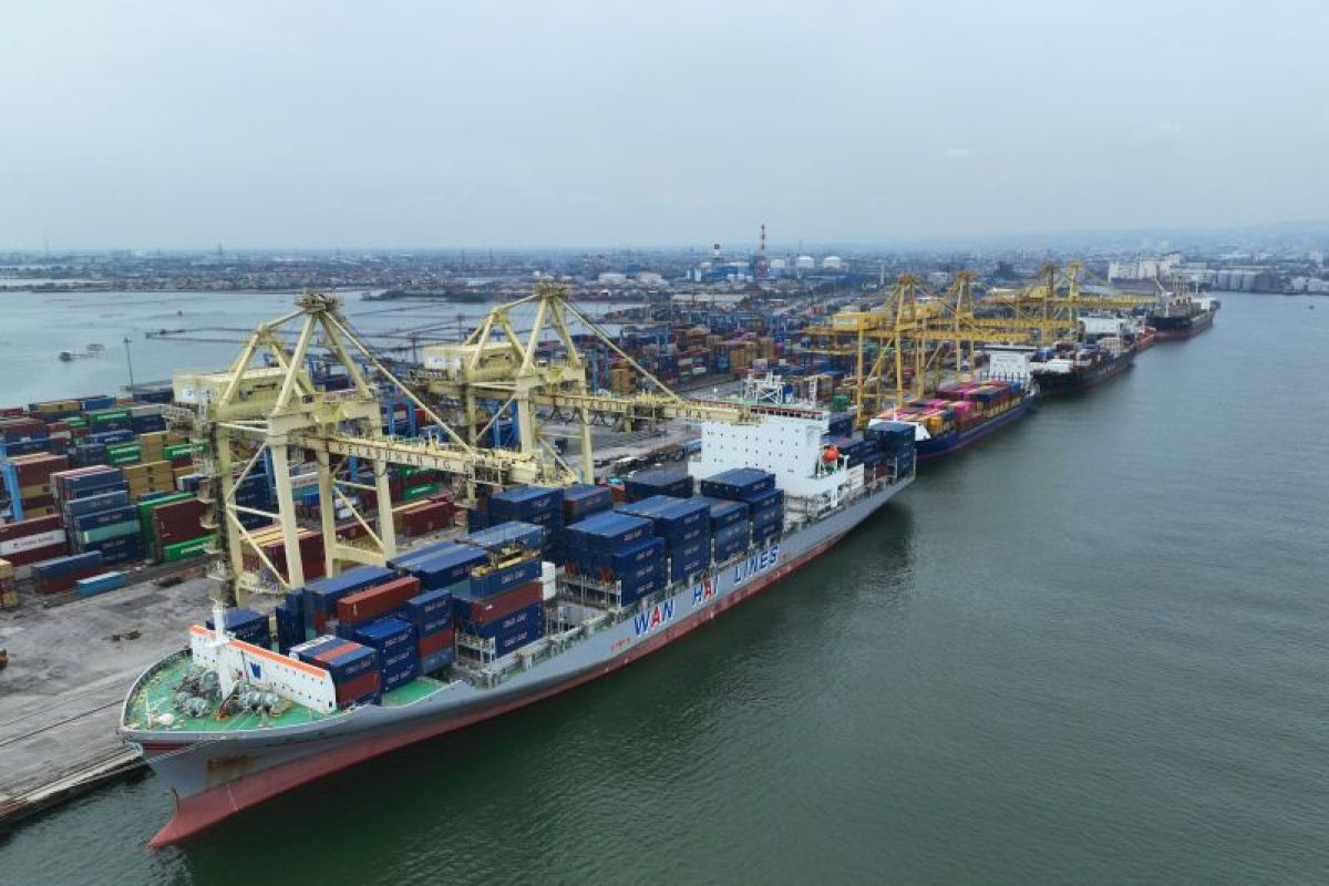 SPTP catat arus peti kemas capai 3,15 juta TEUs pada triwulan I-2025