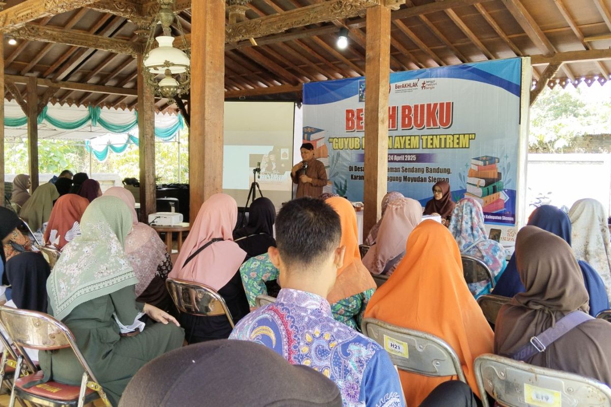 Dinas Perpustakaan Sleman selenggarakan bedah buku "Guyup Rukun Ayem Tentrem"