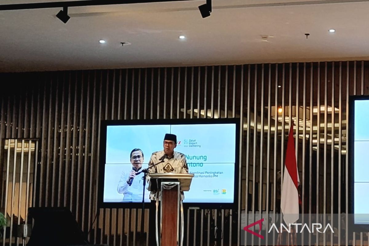 Kemenko PM sebut zakat berpotensi besar entaskan kemiskinan ekstrem