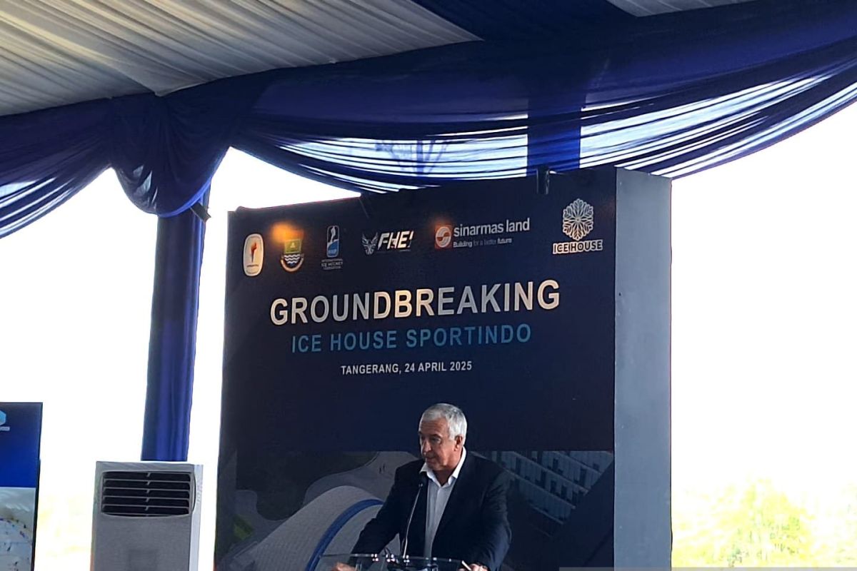 Presiden IIHF bangga dengan Indonesia yang bangun arena hoki