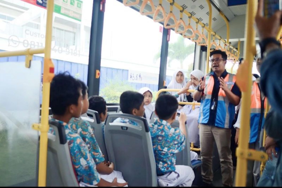 SPMT edukasi transportasi ramah  lingkungan kepada siswa SD