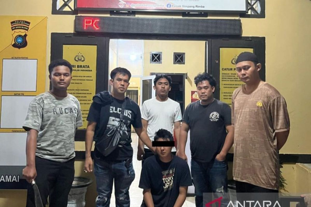 Aniaya kakak kandung, pemuda di Simpang Rimba Bangka Selatan ditangkap polisi