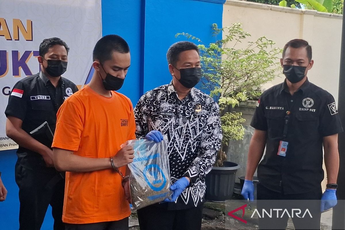 BNNP DIY ekspos kasus penyelundupan ganja melalui Stasiun Tugu Yogyakarta