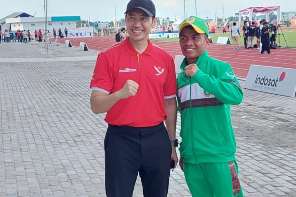 Indonesia Raya berkumandang di Singapura, Daniel Simanjuntak raih emas lari 5.000M