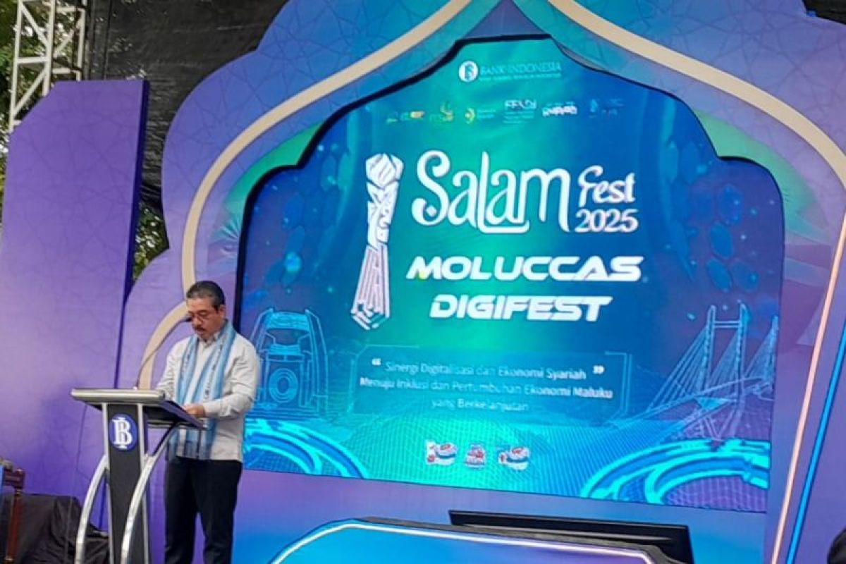 Gubernur Maluku: Salam Fest dan Moluccas Digifest 2025 dukung akselerasi ekonomi syariah