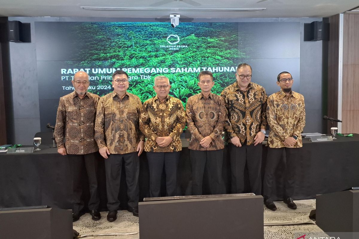 RUPST Teladan Prima Agro setujui bagikan dividen Rp401,34 miliar