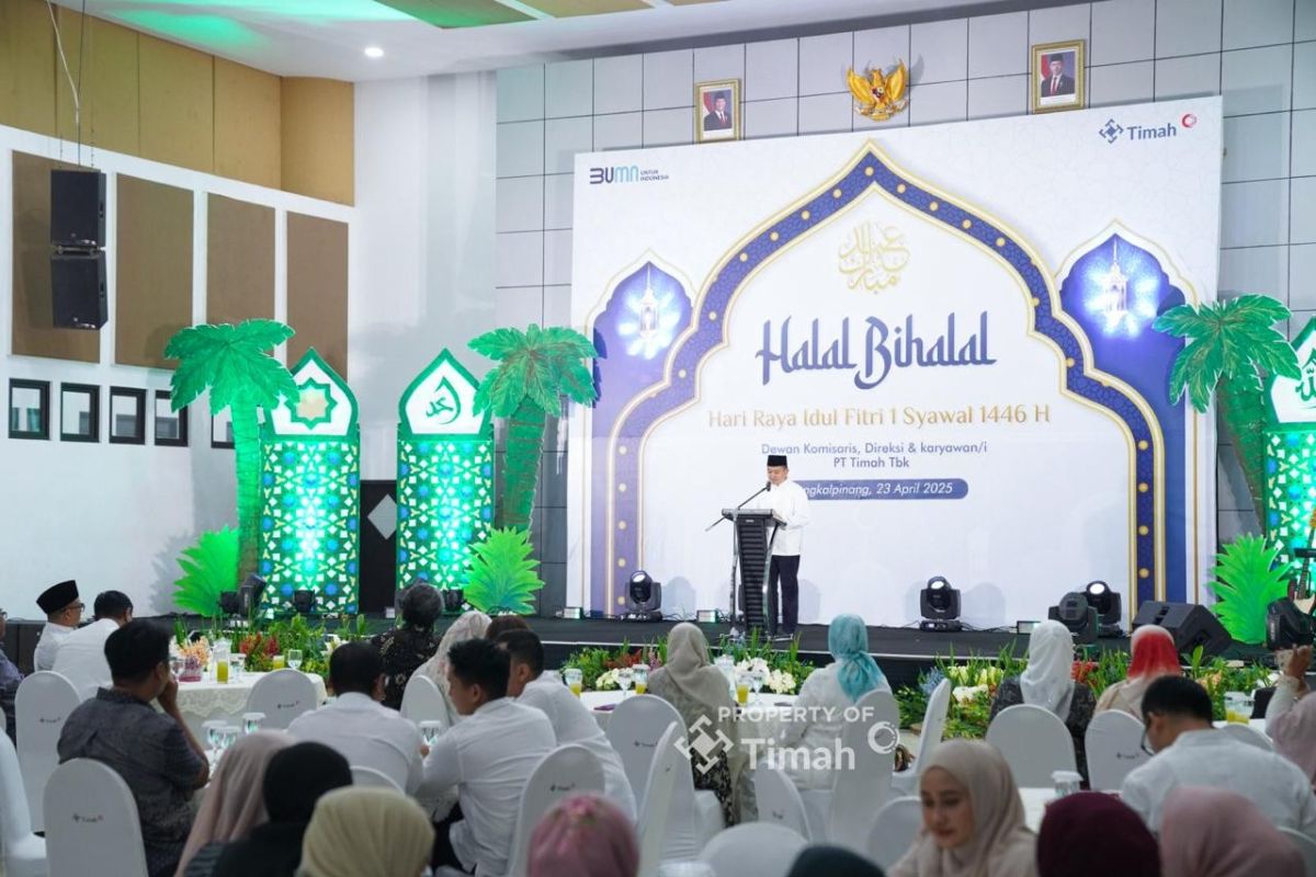 Merajut Kebersamaan, PT Timah gelar halal bihalal bersama karyawan