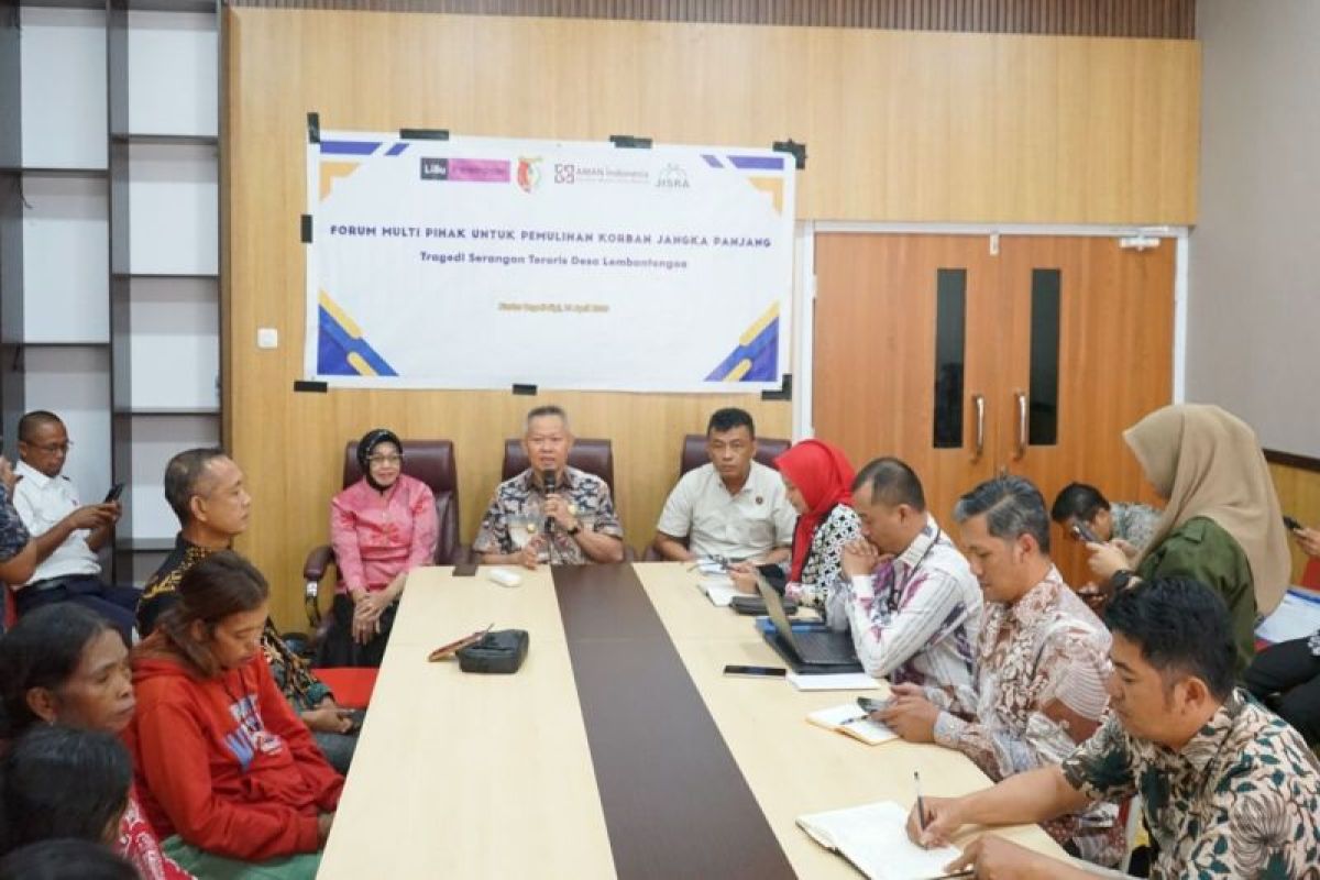 Pemkab Sigi siapkan langkah pemulihan untuk korban penyerangan teroris