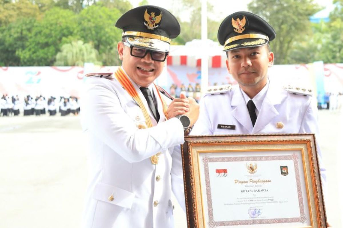 Pemkot  Surakarta raih penghargaan capaian kinerja tinggi EPPD 2024