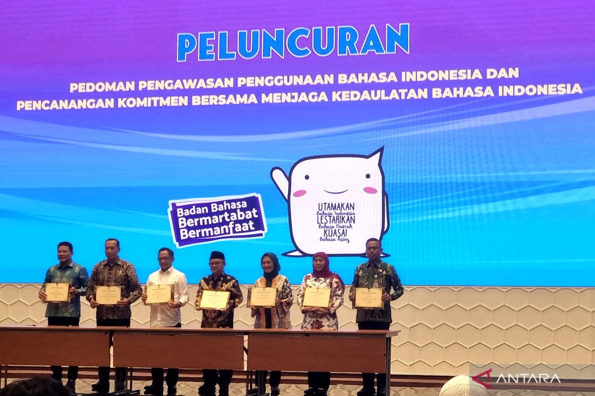 Kemendikdasmen luncurkan pedoman awasi penggunaan Bahasa Indonesia