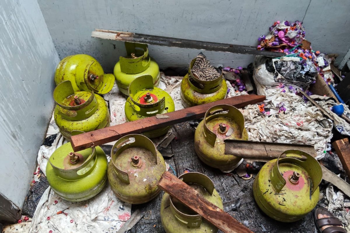 Pria di Cilandak pindahkan isi gas LPG hingga berujung ledakan