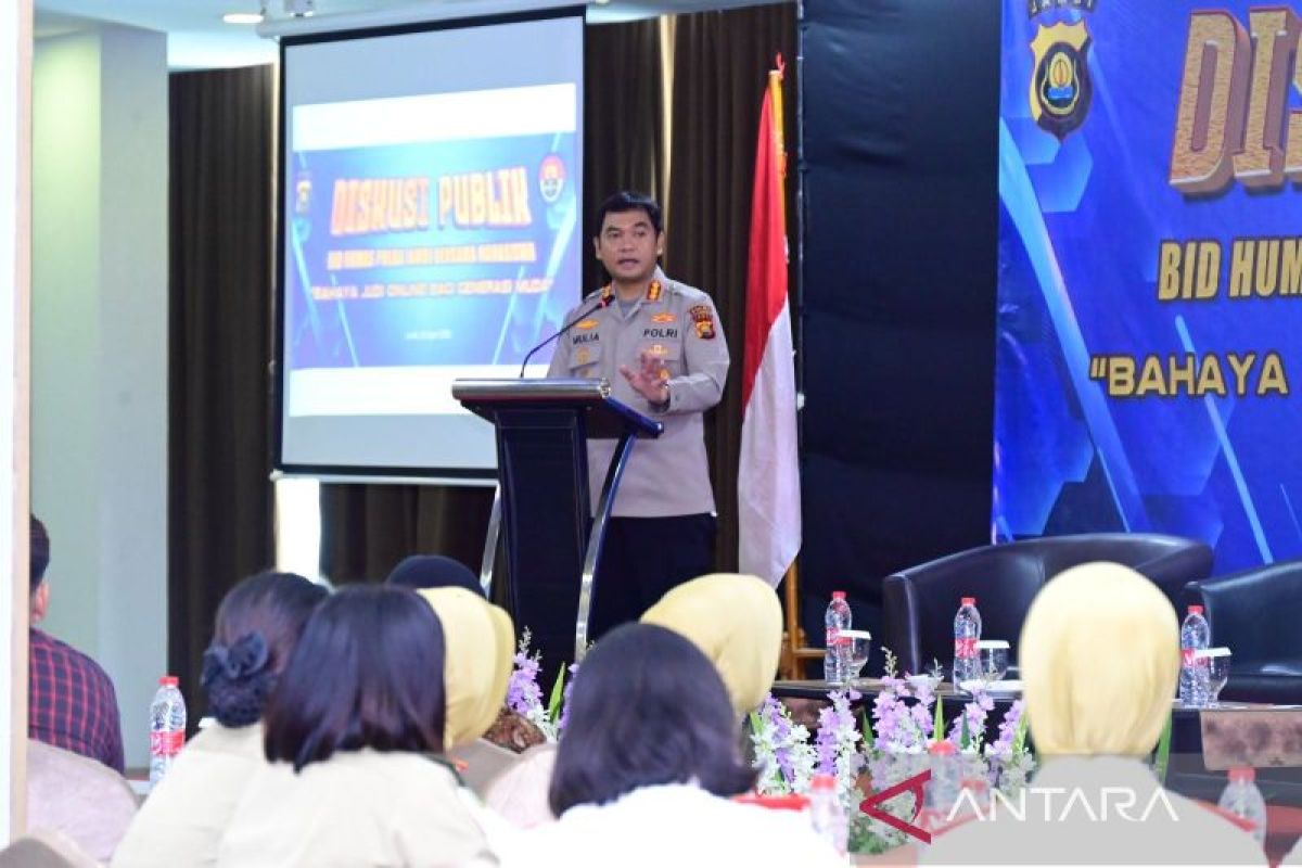 Polda Jambi beri  ruang mahasiswa kontribusi cegah judi online