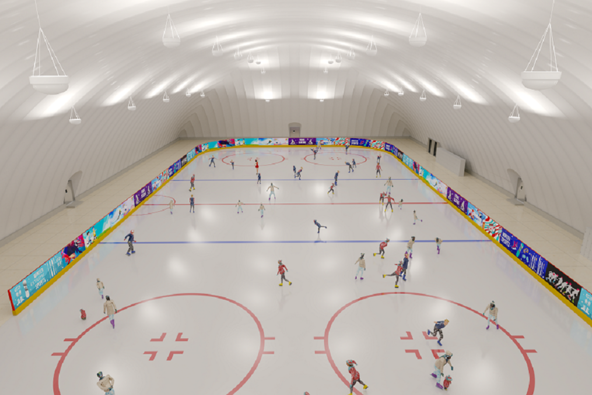 Sinar Mas hadirkan gelanggang es airdome terbesar  di Asia tenggara