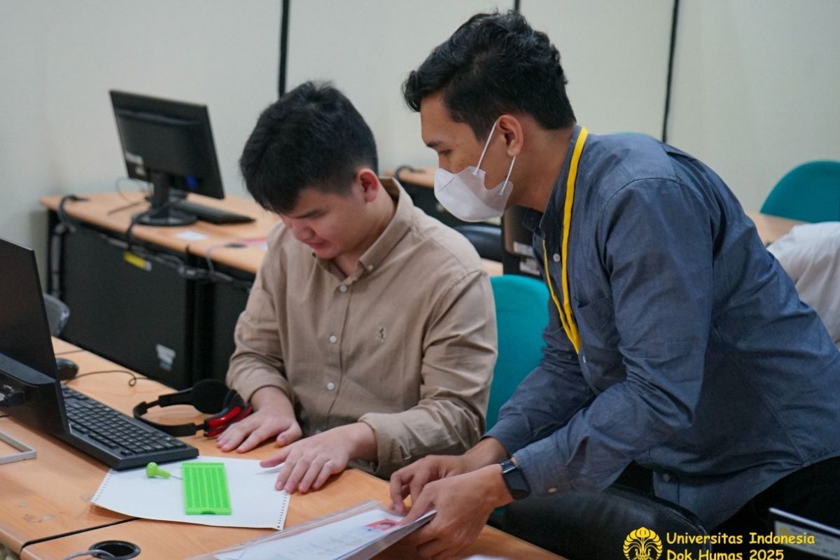 UI wujudkan UTBK-SNBT inklusif untuk 76 peserta difabel