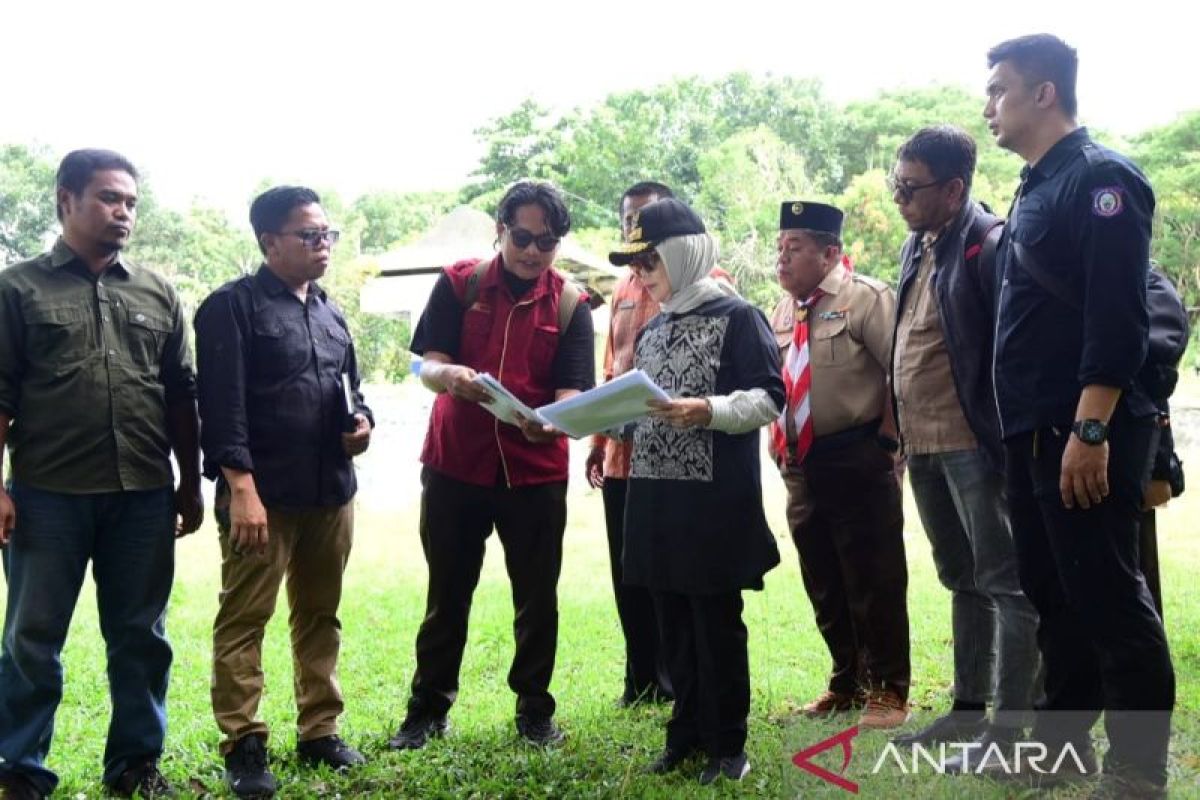 Wagub dan Bupati Gorontalo tinjau lokasi perkemahan peransaka nasional 2025