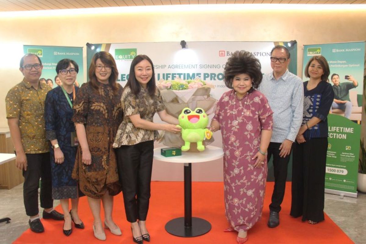 Bank Maspion dan Equity Life Indonesialuncurkan produk asuransi jiwa