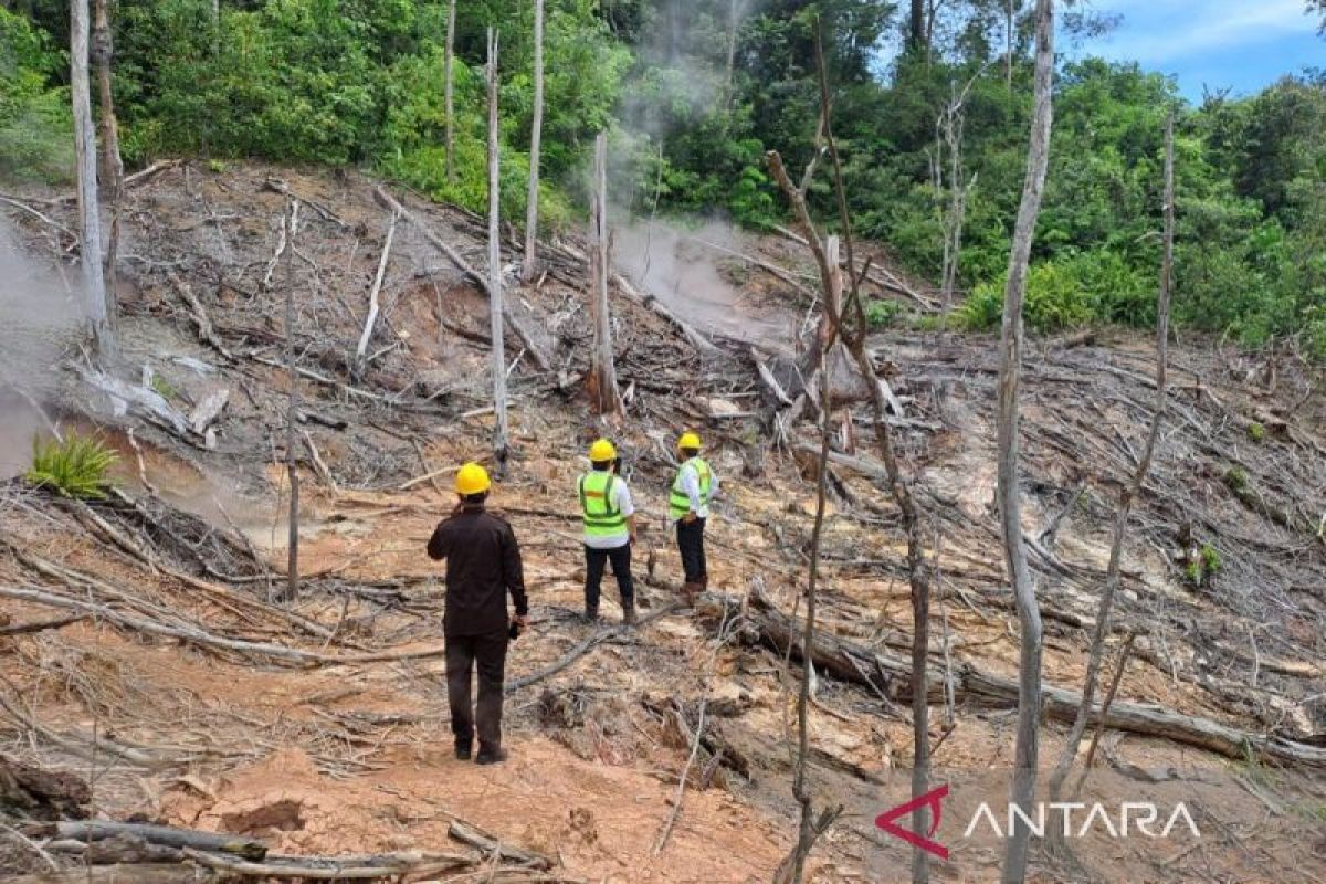 Terkait semburan air panas di Desa Roburan Dolok, ini penjelasan DLH Madina dan SMGP