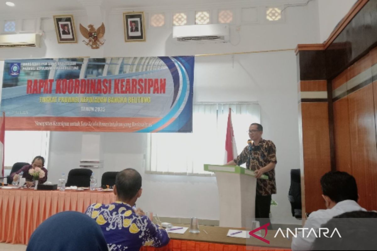 Bangka Barat tingkatkan tata kelola kearsipan daerah