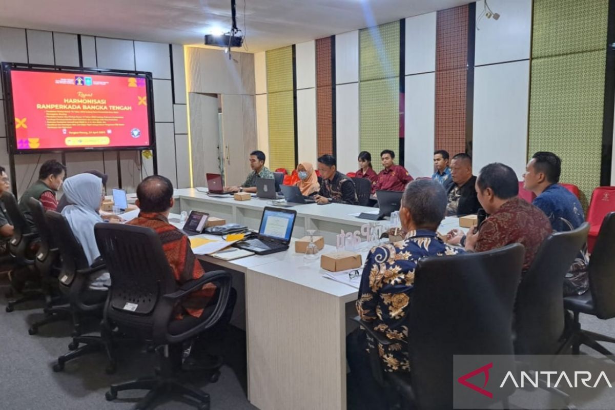 Kemenkum Babel harmonisasi empat Ranperbup Bangka Tengah