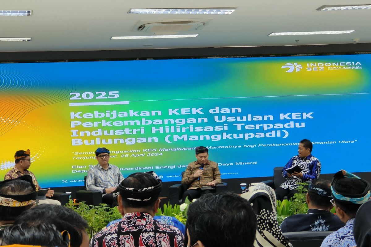 Pemerintah siapkan KEK Industri Hilirisasi Terpadu Bulungan di Kaltara