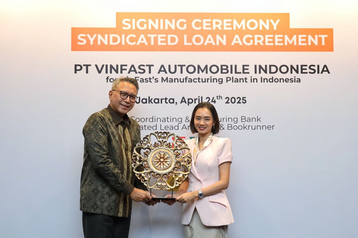 BNI salurkan kredit Rp1,51 triliun untuk pembangunan pabrik VinFast