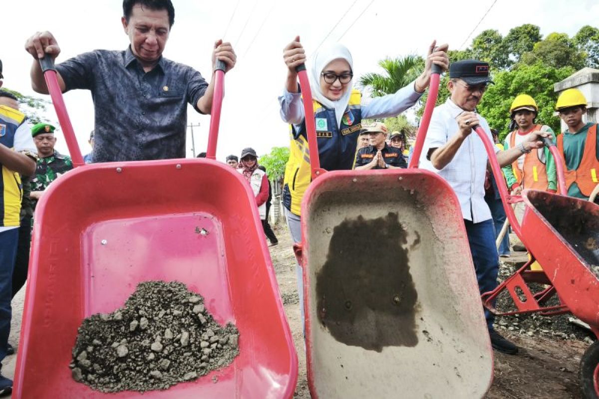 Wagub Lampung pastikan fokus pembangunan infrastruktur di Pesawaran