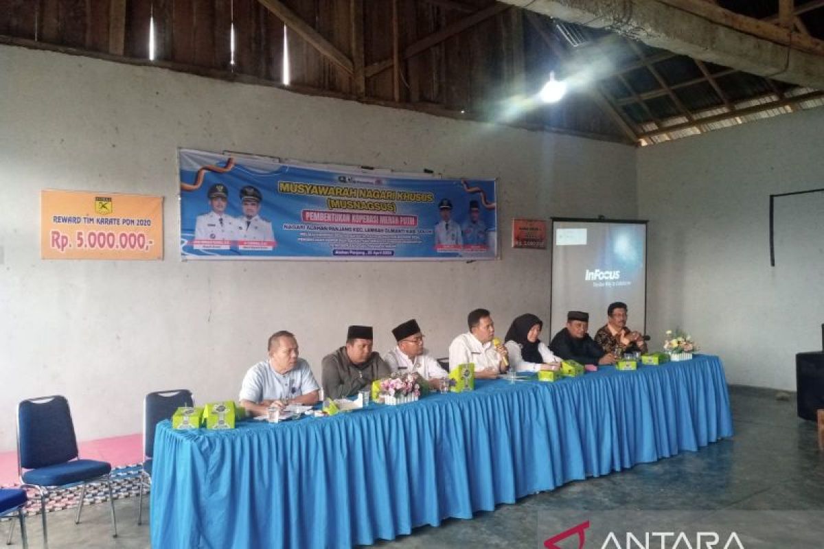 Pemkab Solok percepat pembentukan koperasi merah putih