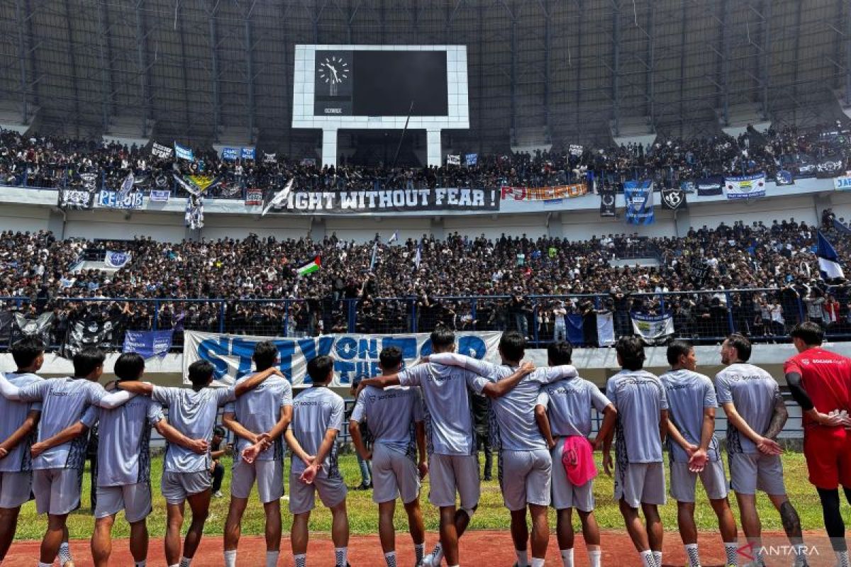 Berikut susunan pemain Persib Bandung hadapi PSS Sleman