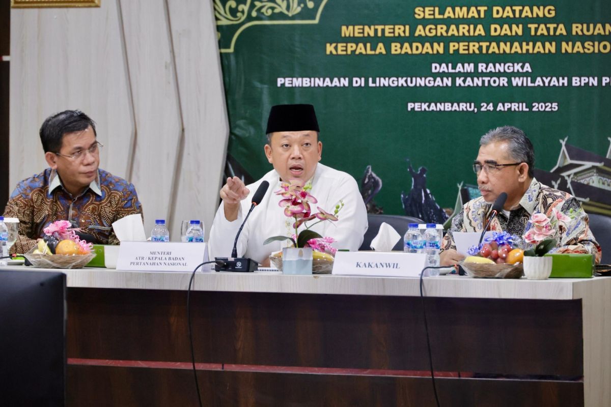 Menteri Nusron tegaskan penyelesaian HGU dan pemetaan tanah jadi prioritas