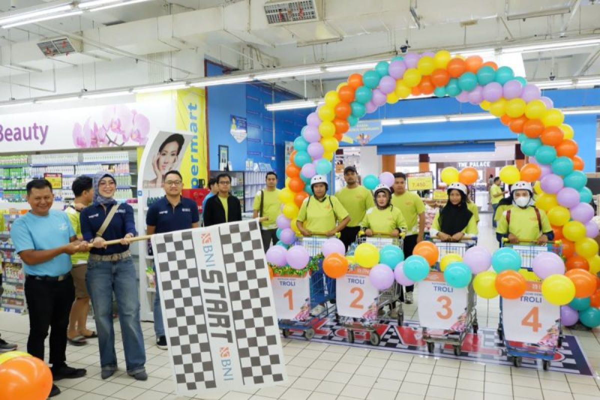 BNI gelar Shopping Race serentak pada 14 kota guna dorong digitalisasi transaksi