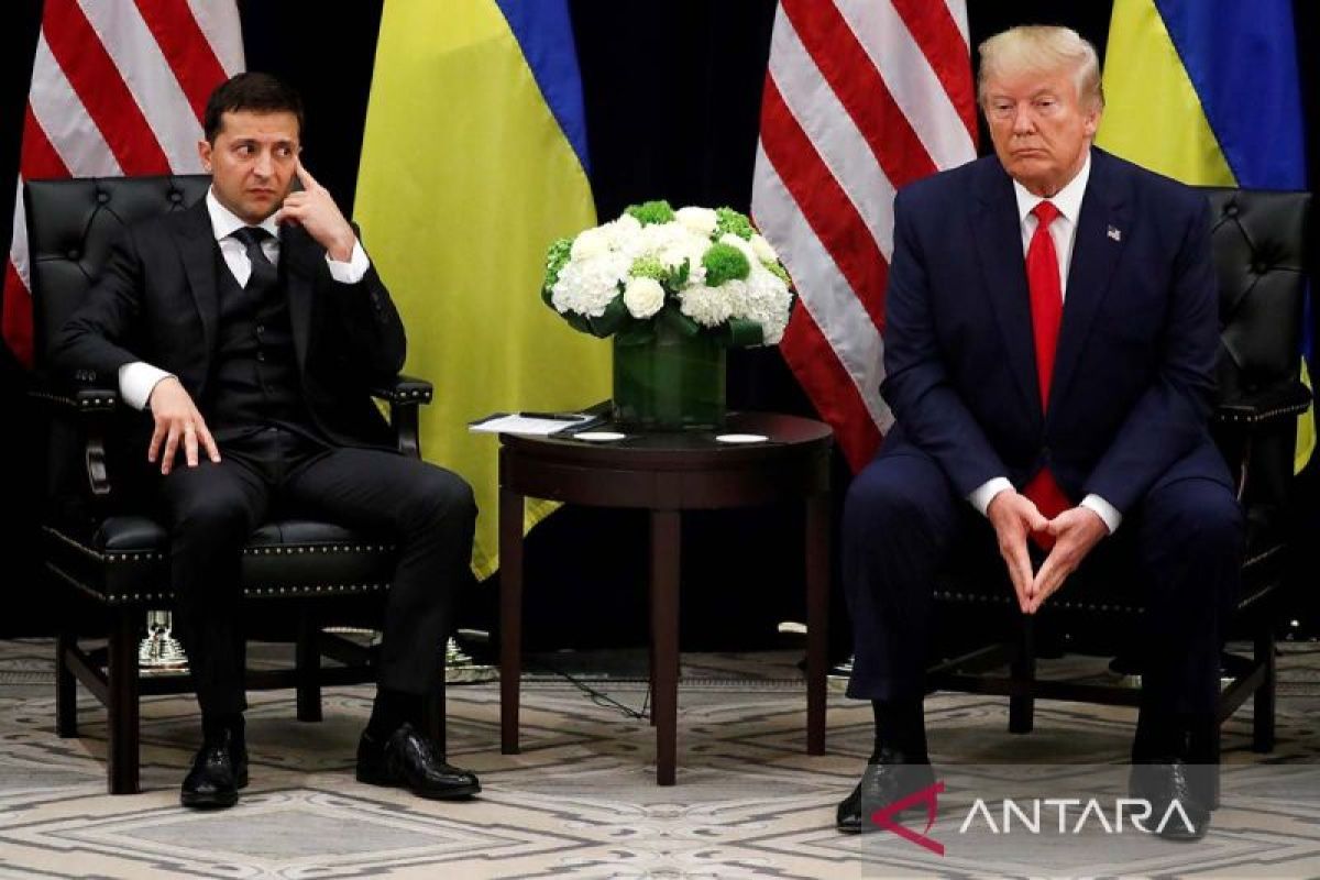 Ukraina-AS bahas gencatan senjata, perdamaian dengan Rusia