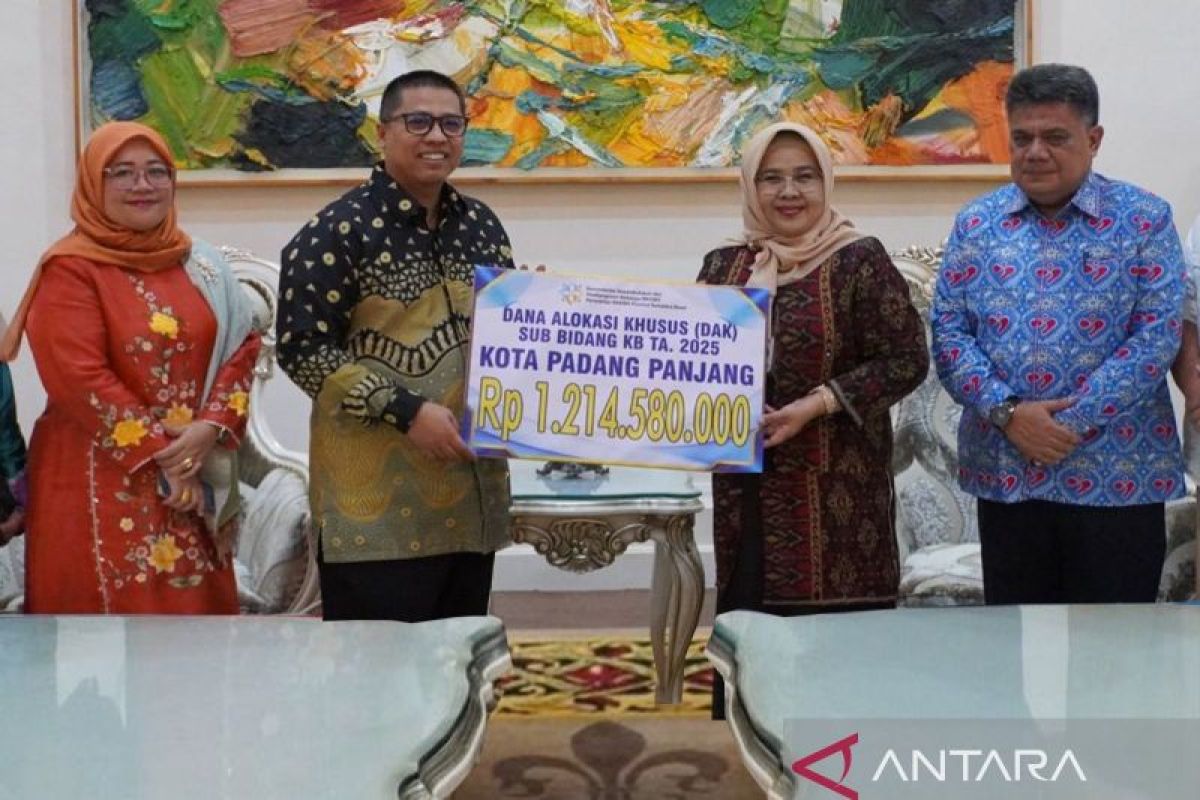 Padang Panjang terima DAK Rp1,2 miliar dari Kementerian KPK/BKKBN