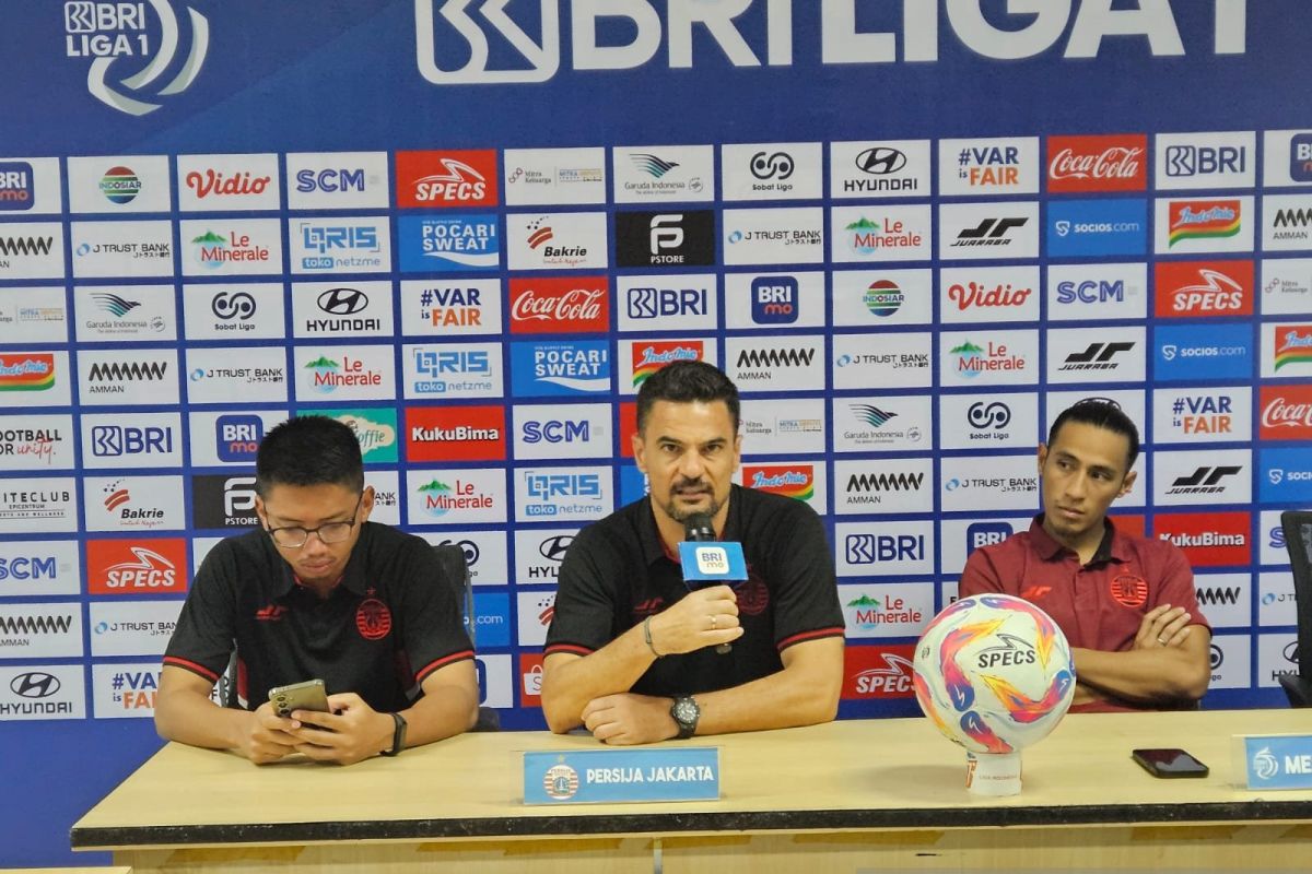 Pena sebut Persija bermain tanpa "ritme" yang jelas di babak pertama