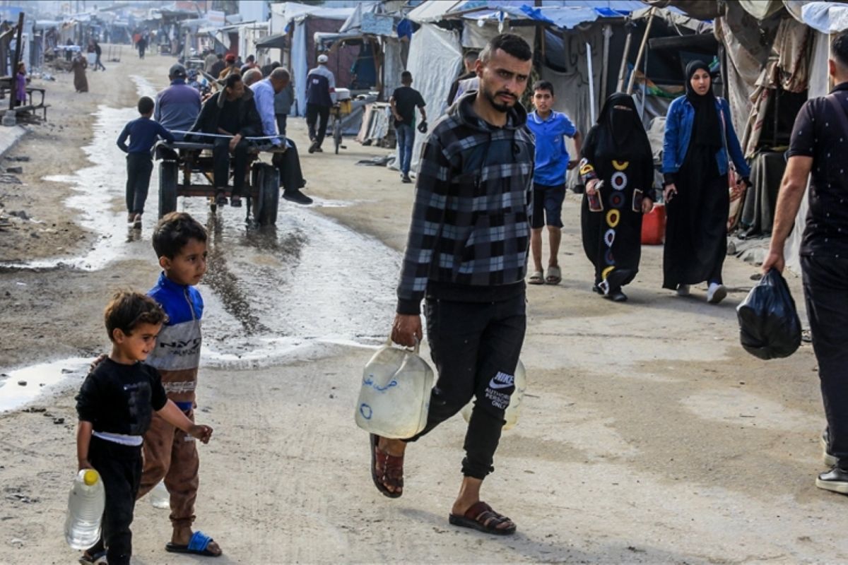 Kelaparan kian parah di Jalur Gaza karena stok makanan menipis