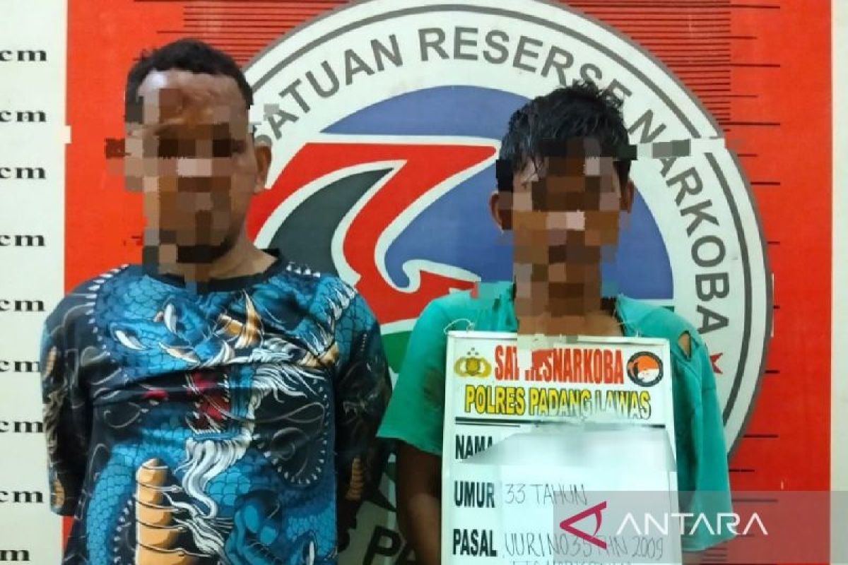 Berantas narkoba, Polisi tangkap dua terduga pengedar sabu di Padang Lawas