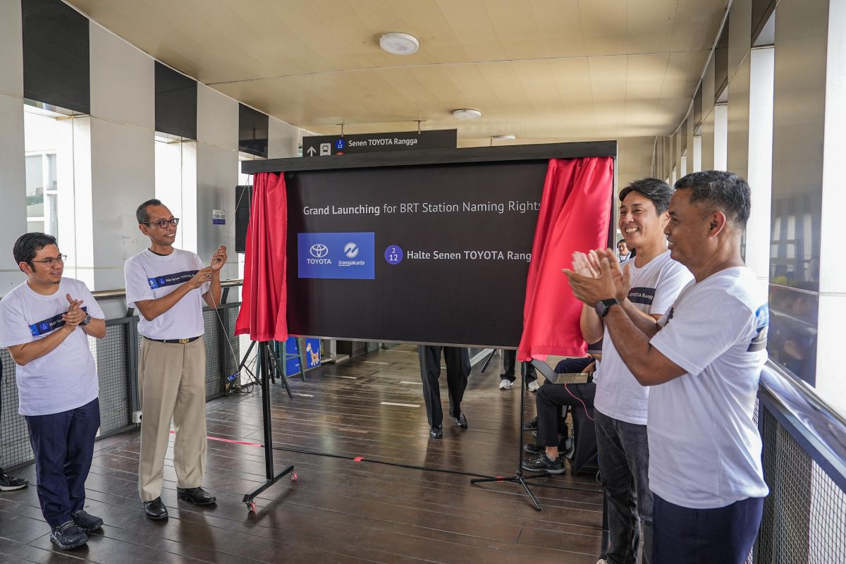 Tujuh halte Transjakarta sudah kantongi hak penamaan 