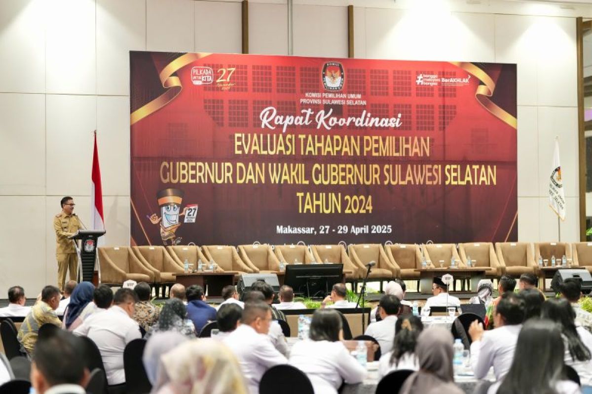 Pilkada Sulsel berlangsung aman, Sekda : Ini bukti sinergi berjalan baik