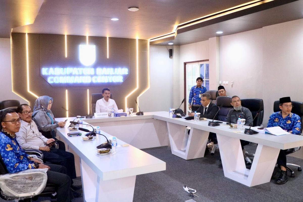 Bupati Banjar ikuti RDP bersama Komisi III DPR RI dan Mendagri