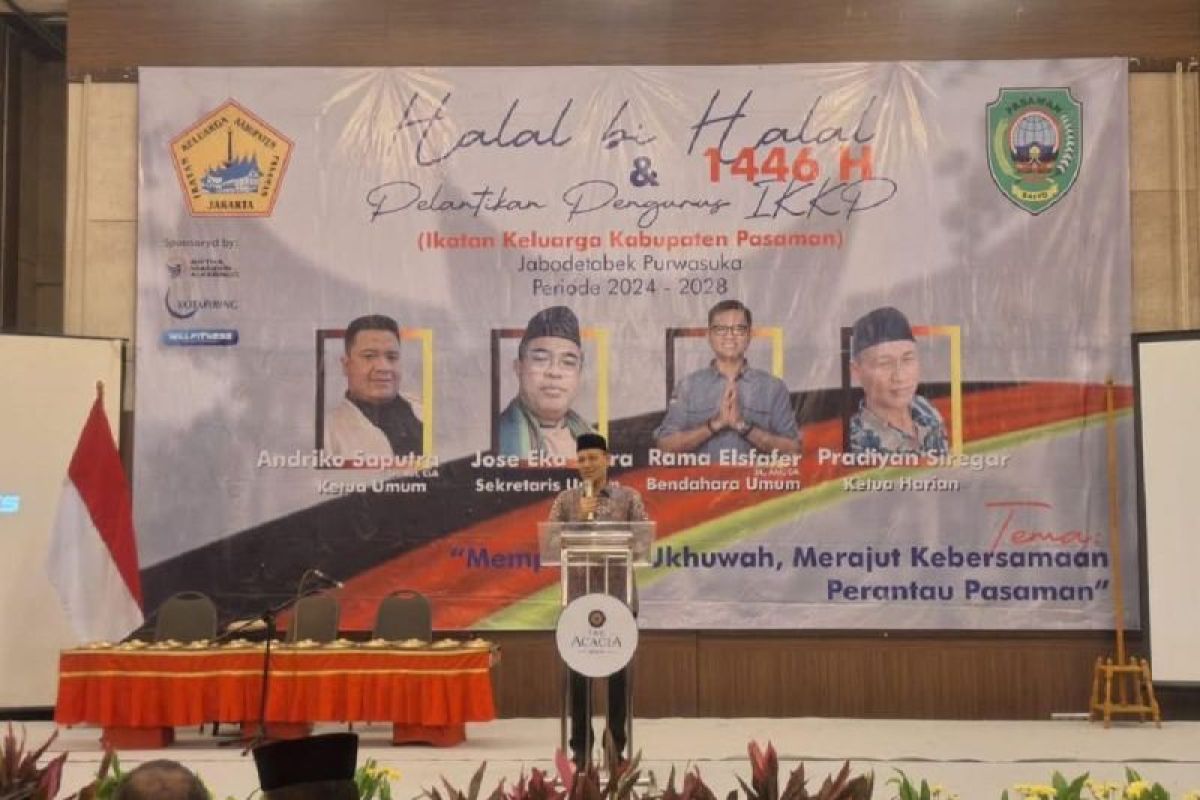Halal bi Halal IKKP Jabodetabek, Bupati Sabar AS apresiasi kontribusi perantau bangun Pasaman