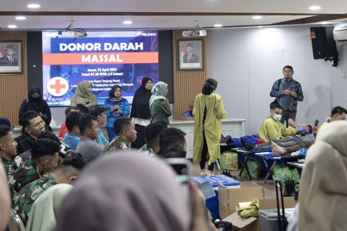 Pelindo Regional 3 Kalimantan berhasil kumpulkan 144 kantor darah