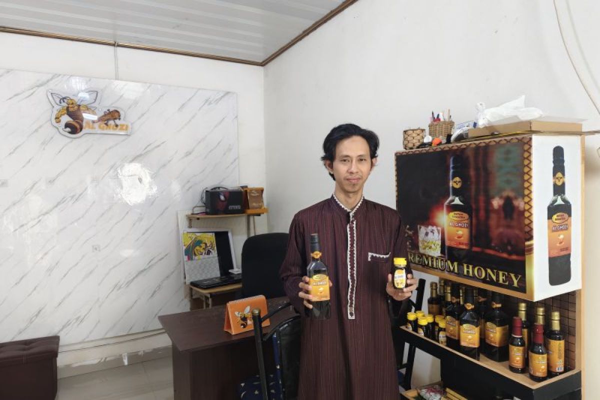 Madu Al Ghozali UMKM binaan BRI raup jutaan rupiah per bulan