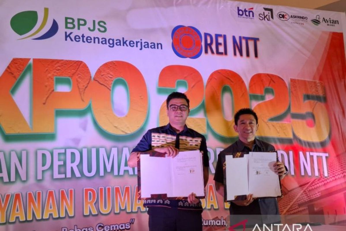BPJS Ketenagakerjaan dan REI NTT kerja sama hadirkan rumah subsidi