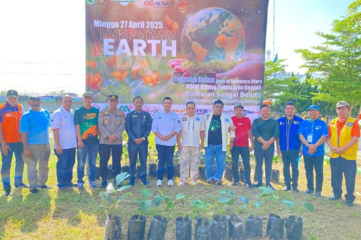 Serdang Bedagai pacu konservasi dan ekonomi lewat tanam aren